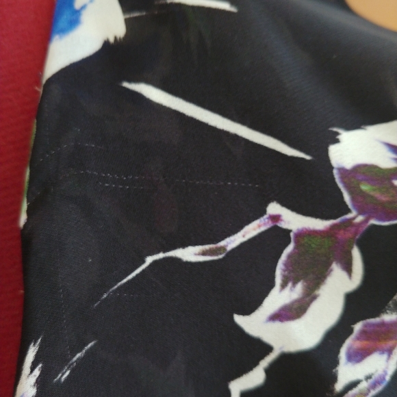 Milly Silk Charmeuse Ruffled Wrap Dress - Picture 9 of 9